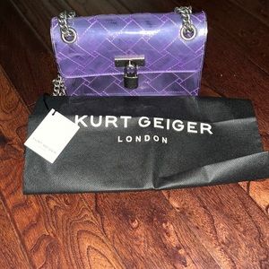 Lilac Kurt Geiger Vinyl Mini Brixton